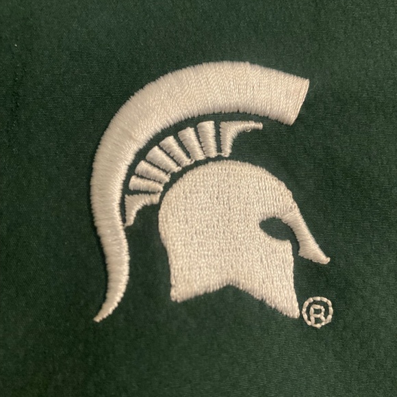 Columbia Michigan State rain resistant zip up jacket - Picture 2 of 9